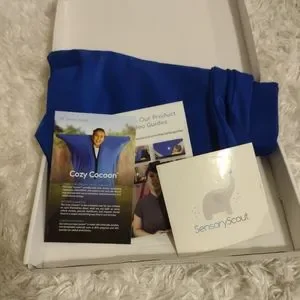 sensory scout Other Sensory Scout Cozy Cocoon Size Small Unisex Blanket Full Body Sock Poshmark